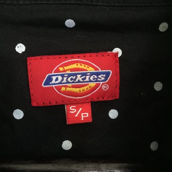 Dickies // Polka-Dot Snap-Up Mini Dress - Picture 4 of 4